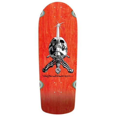 Tavola skate old school Ray Rodriguez OG Snub Skull&Sword Orange 10