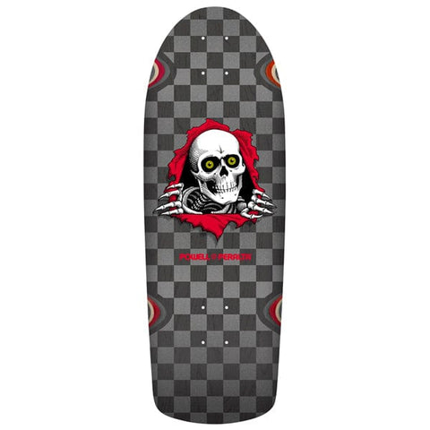 Tavola skate old school Ripper Checker Silver Black 10