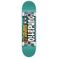 Foundation Skateboard completo Skate per principianti 3 Star Teal 7.875