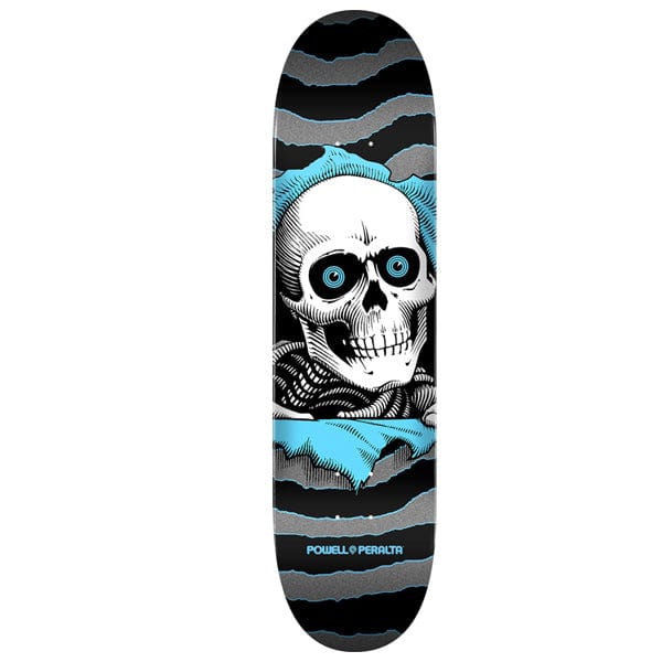 Powell Peralta Tavola skateboard Tavola skate Ripper Birch Silver Light Blue 7.75